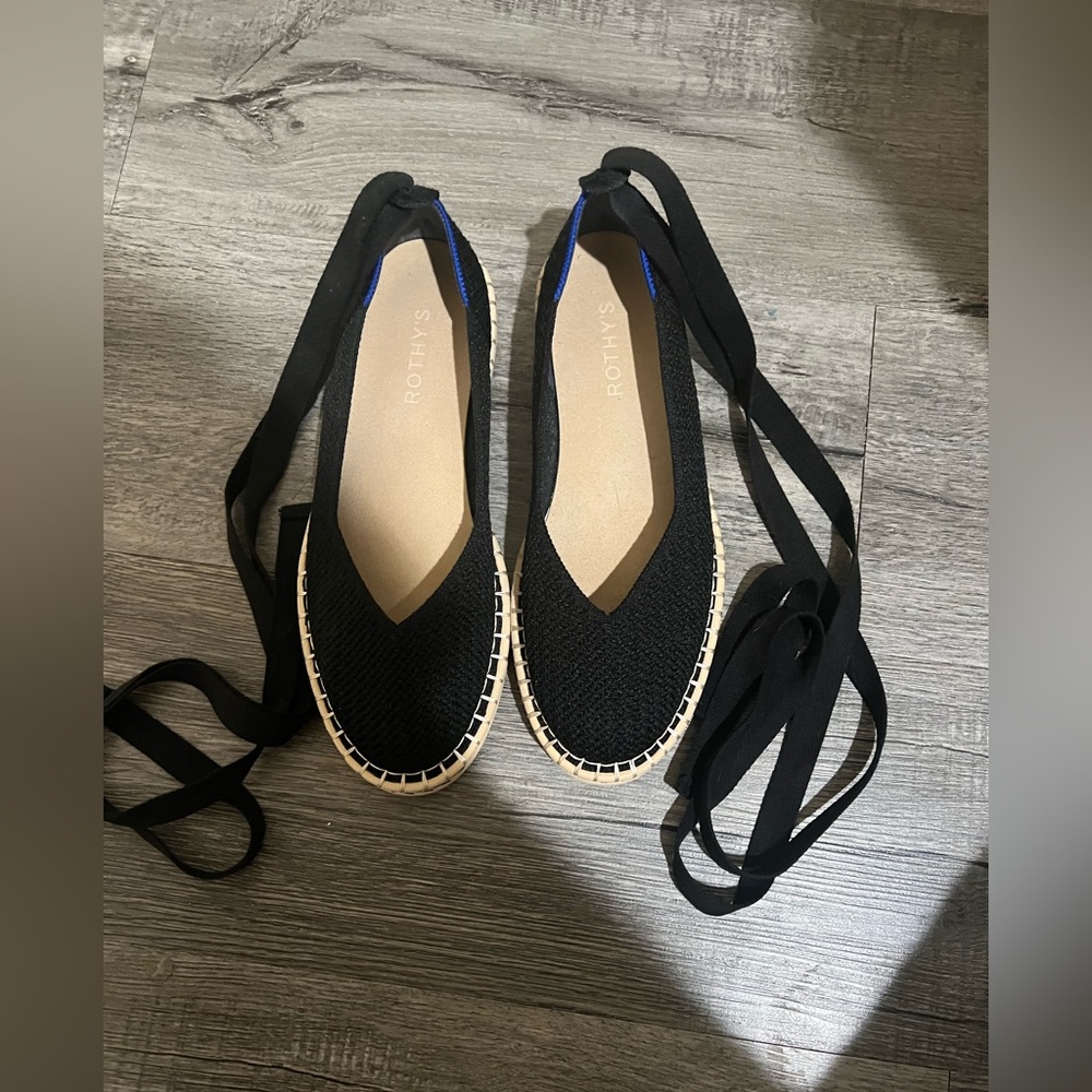Rothy’s lace up espadrilles - Picture 2 of 5